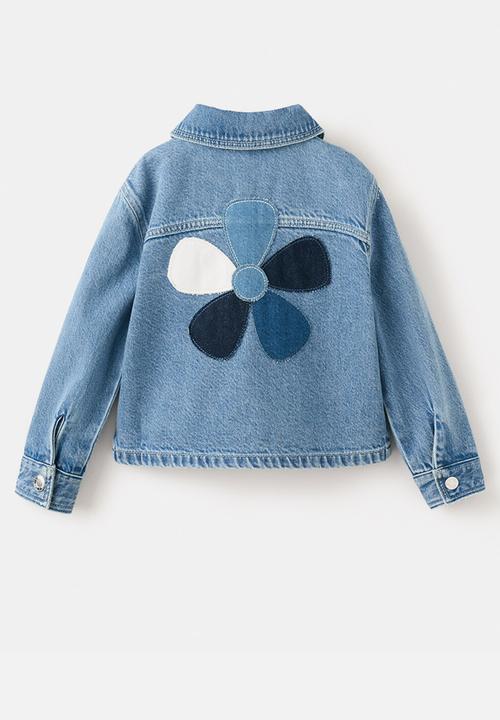 MANGO - Jacket (Cazadora) PATCHSET - Open Blue