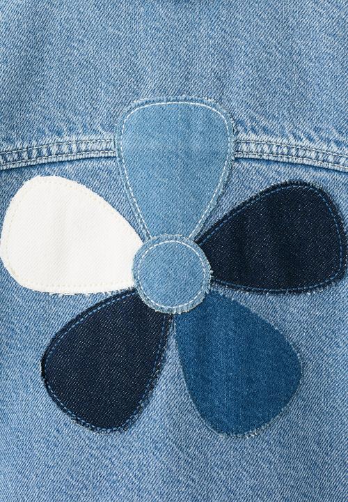 MANGO - Jacket (Cazadora) PATCHSET - Open Blue