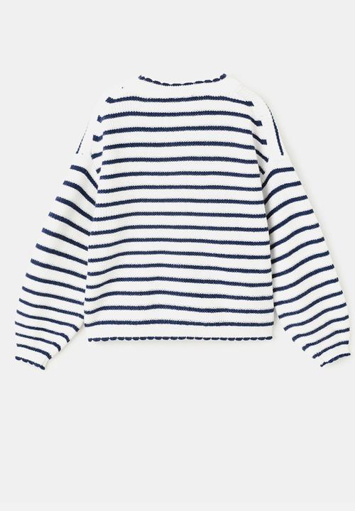 MANGO - Cardigan DAISY - Navy