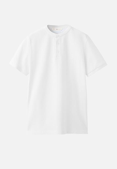MANGO - Poloshirt HANOI - White