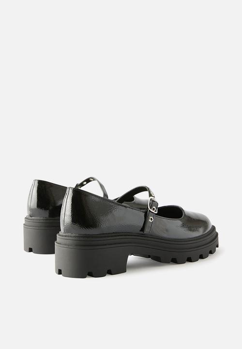 Cotton On - Jordyn Chunky Loafer - black patent.