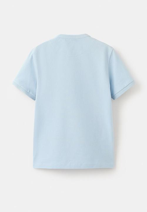 MANGO - Poloshirt HANOI - Light/Pastel Blue