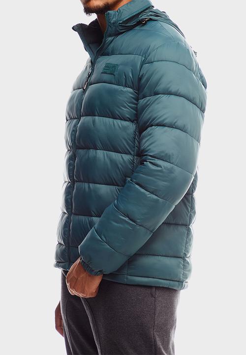 JEEP - Core Long Sleeve Puffer Jacket - Green