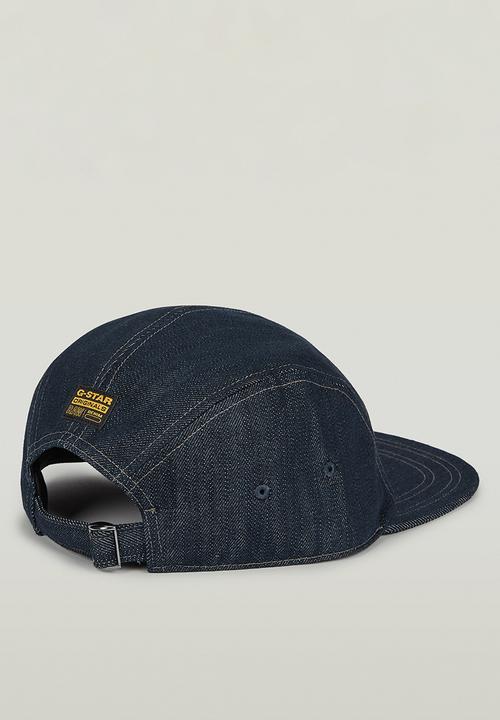G-STAR - Flat Brim 5 Panel Cap - Raw Denim