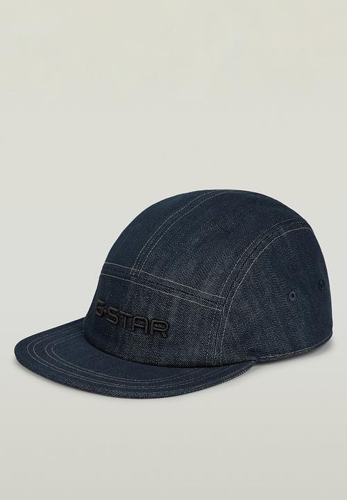 G-STAR - Flat Brim 5 Panel Cap - Raw Denim