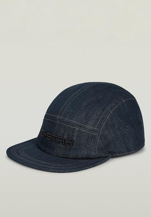 G-STAR - Flat Brim 5 Panel Cap - Raw Denim
