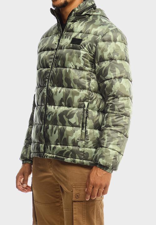 JEEP - Core Long Sleeve Puffer Jacket - Multi