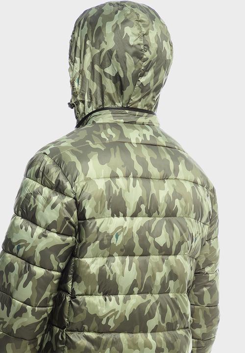 JEEP - Core Long Sleeve Puffer Jacket - Multi