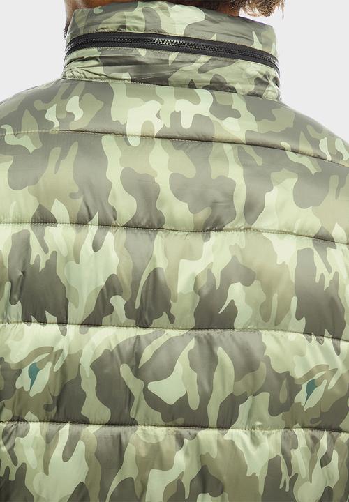 JEEP - Core Long Sleeve Puffer Jacket - Multi