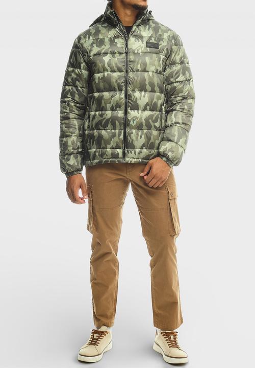 JEEP - Core Long Sleeve Puffer Jacket - Multi