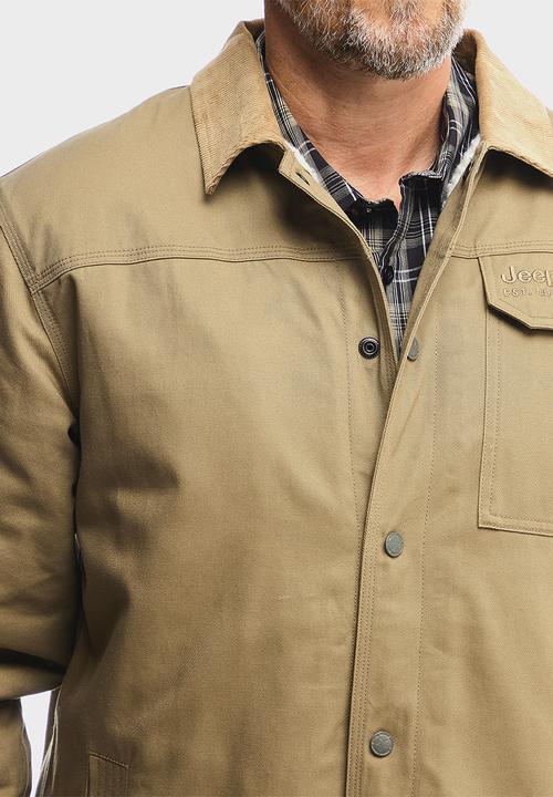 JEEP - Trucker Jacket - Khaki