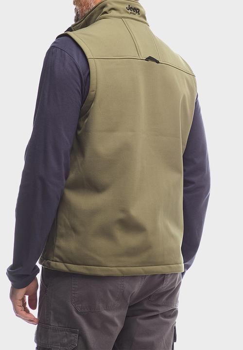 JEEP - Softshell Gilet - Olive