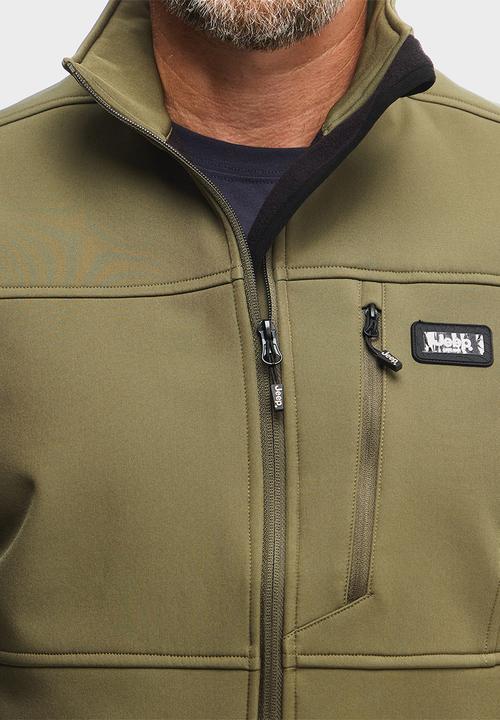 JEEP - Softshell Gilet - Olive
