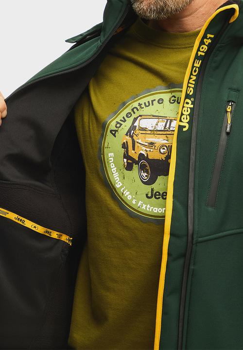 JEEP - Supporters Softshell Jacket - Green