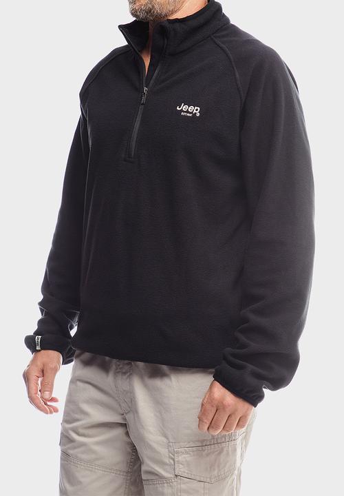JEEP - Core Polarfleece 1/4 Zip - Black