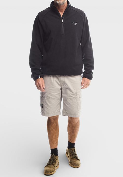 JEEP - Core Polarfleece 1/4 Zip - Black