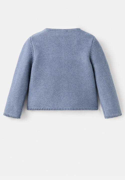 MANGO - Cardigan  Boba1- Medium Blue