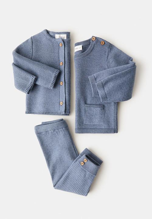 MANGO - Cardigan  Boba1- Medium Blue