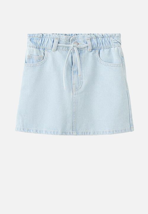 MANGO - Skirt CINDY - Open Blue