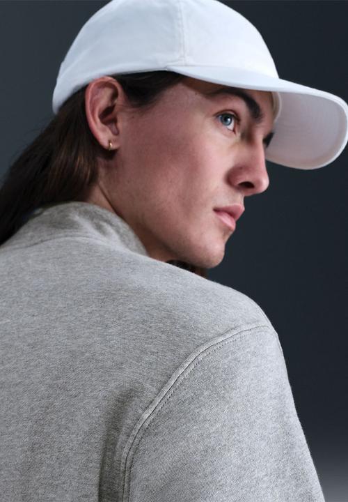 Nike - NSW Club 1/2-Zip Fleece Top - Grey