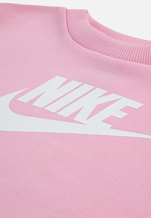Nike - Nkn French Terry Crew - Medium Soft Pink