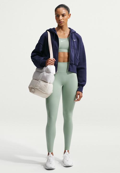 Nike - W Nk Df One Hr Tight Useam - Steam/White