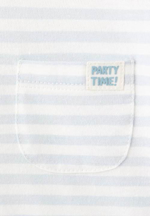 MANGO - Camiseta - Light/Pastel Blue