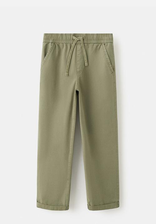 MANGO - Trousers FRANKY - Khaki