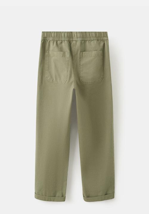 MANGO - Trousers FRANKY - Khaki