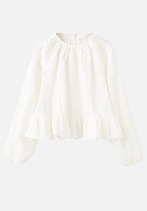 MANGO - Blouse RENATA - Natural