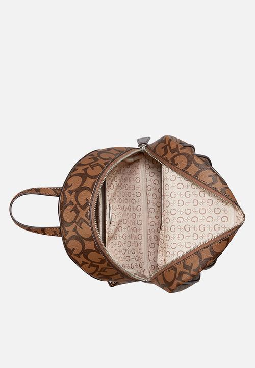 GUESS - Nessa Backpack Bag - Cocoa