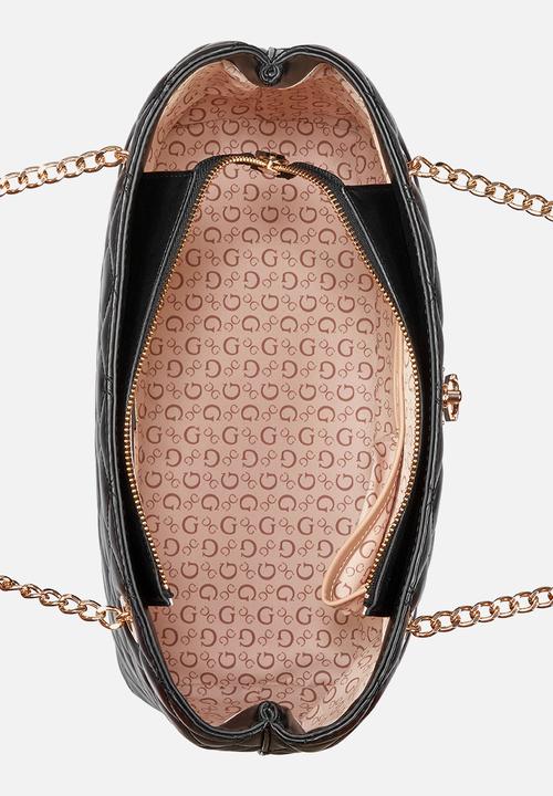 GUESS - Ramona Carryall Bag-Black