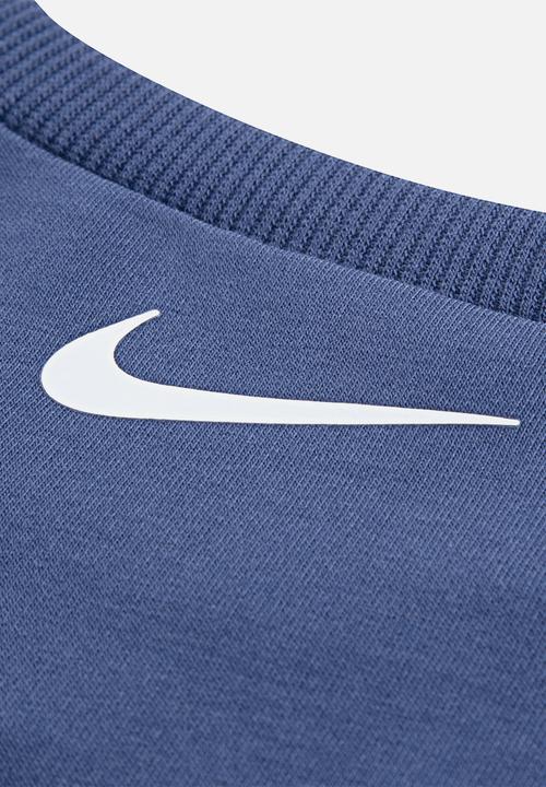 Nike - Nkn E1D1 Gfx Ft Crew Set - Mystic Navy
