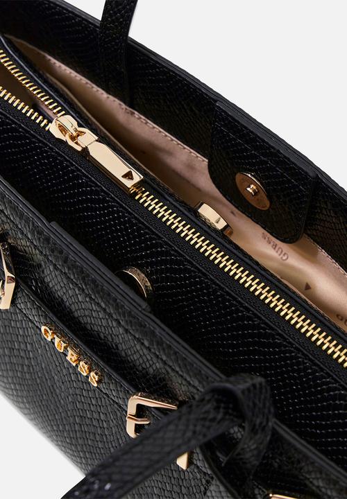 GUESS - Dovie Gfriend Shoulder Satchel - Black