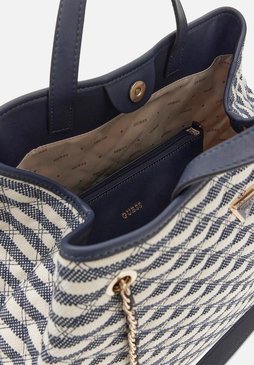 GUESS - Giully Large 2 In 1 Tote Bag - navy