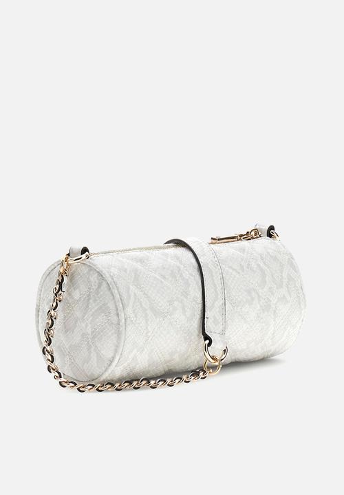 GUESS - Giully Mini Barrel Bag - Off White