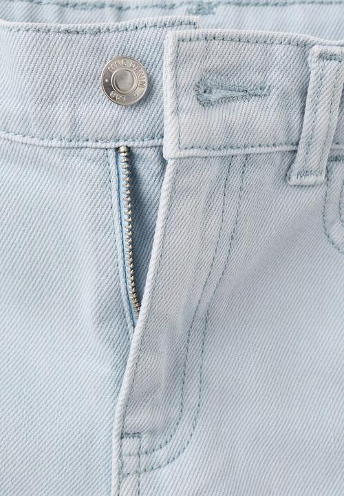 MANGO - Jeans CARGO - Light/Pastel Blue