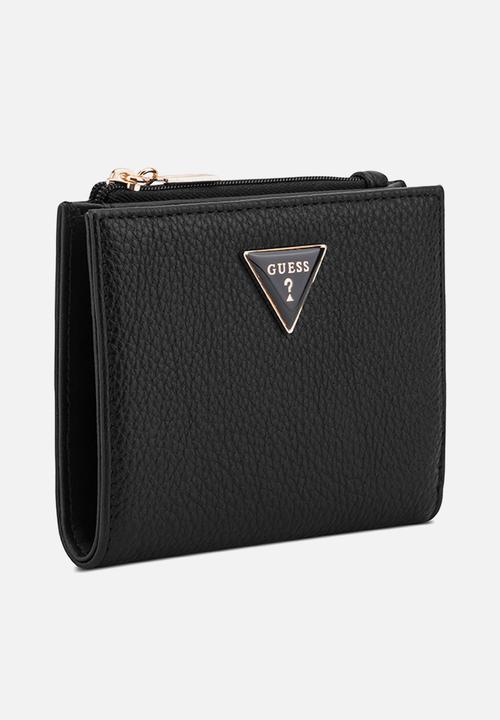 GUESS - Wells Sling Snap Id Wallet Bag - Black