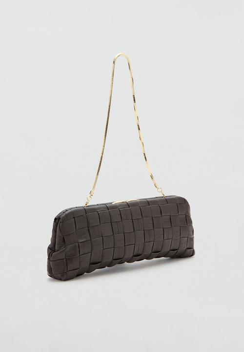MANGO - Selva handbag - dark brown