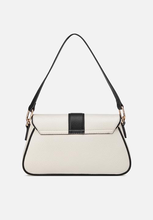 GUESS - Erika Flap Crossbody Bag-Stone Multi