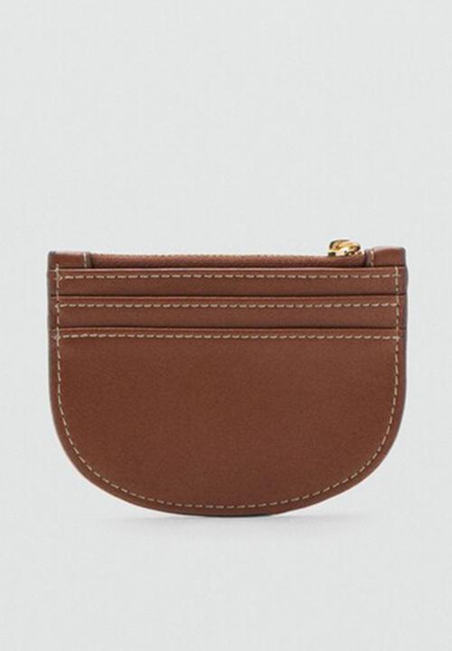 MANGO - Capuleto card holder - medium brown
