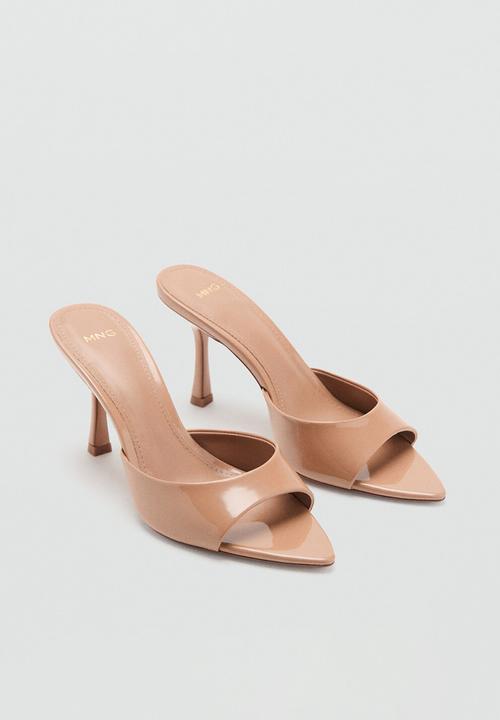 MANGO - Pepynu stiletto mule heel - light/pastel pink