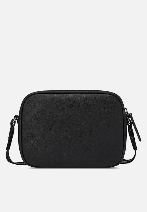 GUESS - Joella Mini Zip Crossbody Bag - Black