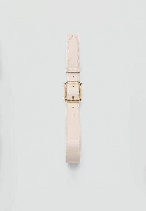 MANGO - Billie belt - light beige