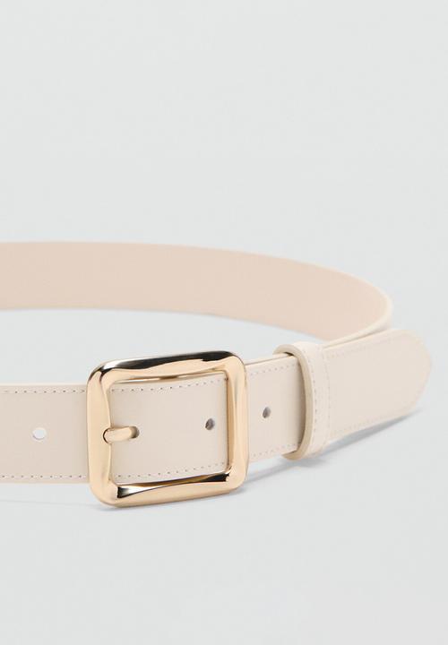 MANGO - Billie belt - light beige