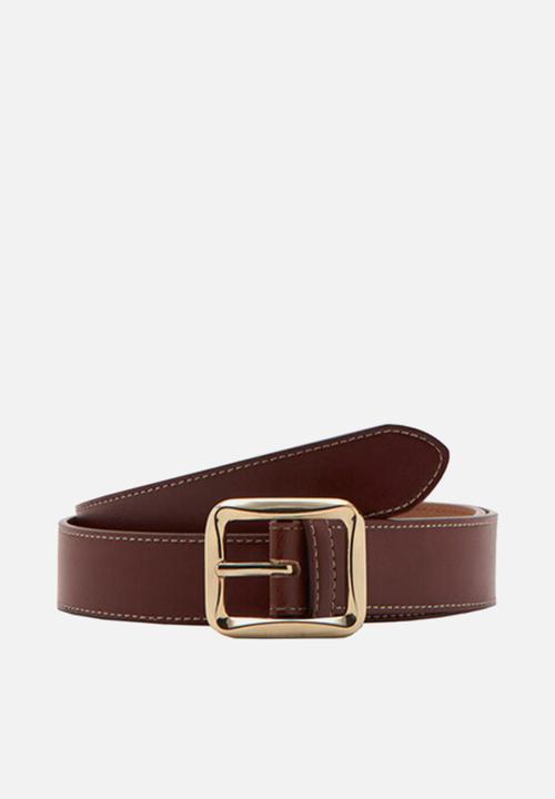 MANGO - Billie belt - light brown