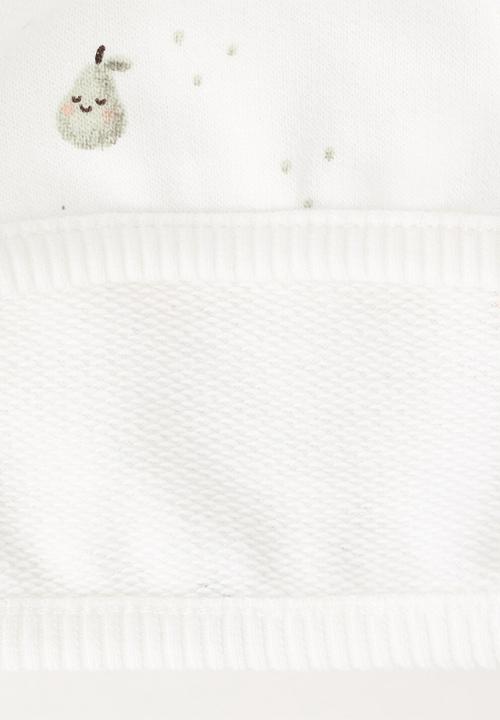 MANGO - Sweatshirt DOTS - Natural
