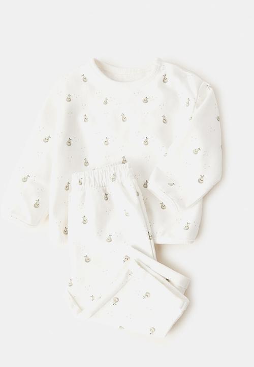 MANGO - Sweatshirt DOTS - Natural