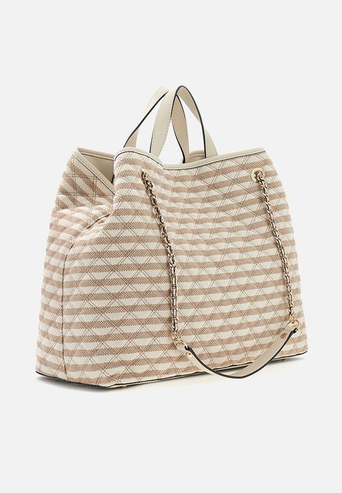 GUESS - Giully Large 2 In 1 Tote Bag - Taupe