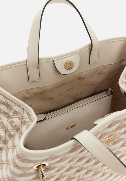 GUESS - Giully Large 2 In 1 Tote Bag - Taupe